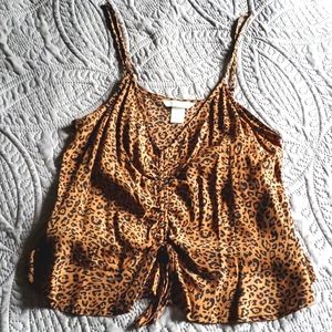 H&M Leopard Tank